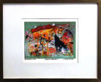 Zdeňka Holejšovská - Černý hřebec - umělecký tisk